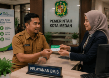 Penyelenggaraan program Sosial ASN Medan sebagai komitmen pemerintah kota dalam menjamin keamanan finansial dan kesehatan bagi seluruh pegawai beserta keluarganya pimpinan.