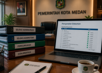 Daftar rincian Syarat ASN Medan yang harus dipenuhi oleh setiap pelamar untuk memastikan validitas data dan kelancaran proses verifikasi administrasi pimpinan.