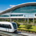 Arsitektur megah dan modern dari gedung terminal Bandara Internasional Kualanamu yang menjadi kebanggaan warga