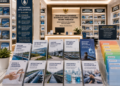 Jajaran tempat buku panduan air mandiri ASN Pemkot Medan Jernih bahan premium untuk usaha pembuatan rencana clearance sanitas pegawai dan alat pusat instrumen clearance sanitas Medan heavy duty minimalis berbagai folder lembar jaminan yang tersusun sangat rapi di dalam etalase toko perlengkapan kantor