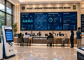 Dashboard interaktif Akses Digital Izin Perhubungan yang menampilkan sistem pemantauan data angkutan real-time untuk mendukung efisiensi perhubungan kota Medan