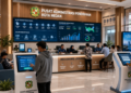 Dashboard interaktif Alur Pendaftaran Siswa yang menampilkan alur mekanisme registrasi real-time untuk mendukung efisiensi pendaftaran kota Medan.