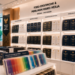 Jajaran tempat buku panduan analisis risiko jabatan ASN bahan premium untuk usaha mitigasi bahaya kerja pegawai dan alat pusat instrumen k3 Medan heavy duty minimalis berbagai folder daftar bahaya yang tersusun sangat rapi di dalam etalase toko perlengkapan kantor