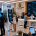 Dashboard interaktif Aplikasi Digital Izin Kerja yang menampilkan sistem pemantauan data kompetensi real-time untuk mendukung efisiensi kerja kota Medan