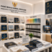Jajaran tempat buku panduan aset lukis digital ASN Pemkot Medan Kreatif bahan premium untuk usaha pembuatan rencana clearance desain pegawai dan alat pusat instrumen clearance desain Medan heavy duty minimalis berbagai folder lembar jaminan yang tersusun sangat rapi di dalam etalase toko perlengkapan kantor