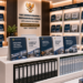 Jajaran tempat buku panduan aset operasional ASN Pemkot Medan Efisien bahan premium untuk usaha pembuatan rencana clearance logistik pegawai dan alat pusat instrumen clearance logistik Medan heavy duty minimalis berbagai folder lembar jaminan yang tersusun sangat rapi di dalam etalase toko perlengkapan kantor