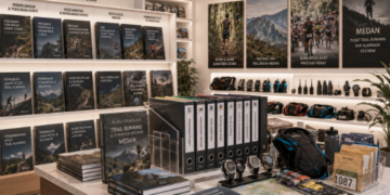 Jajaran tempat buku panduan aset trail running ASN Pemkot Medan Profesional bahan premium untuk usaha pembuatan rencana clearance olahraga pegawai dan alat pusat instrumen clearance olahraga Medan heavy duty minimalis berbagai folder lembar jaminan yang tersusun sangat rapi di dalam etalase toko perlengkapan kantor untuk mendukung komunitas olahraga ekstrem Medan