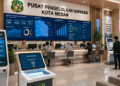 Dashboard interaktif Dashboard Canggih Izin Koperasi yang menampilkan sistem pemantauan data keanggotaan real-time untuk mendukung efisiensi koperasi kota Medan