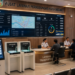 Dashboard interaktif Dashboard Canggih Izin Perhubungan yang menampilkan sistem pemantauan data transportasi real-time untuk mendukung efisiensi perhubungan kota Medan