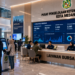 Dashboard interaktif Sistem Digital Izin Ketenagakerjaan yang menampilkan sistem pemantauan data pekerja real-time untuk mendukung efisiensi ketenagakerjaan kota Medan