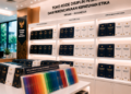 Jajaran tempat buku panduan disiplin pegawai ASN Pemkot Medan Tegas bahan premium untuk usaha pembuatan laporan pemeriksaan pegawai dan alat pusat instrumen kode etik Medan heavy duty minimalis berbagai folder lembar tingkat hukuman yang tersusun sangat rapi di dalam etalase toko perlengkapan kantor