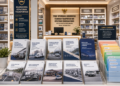 Jajaran tempat buku panduan gadget mandiri ASN Pemkot Medan Canggih bahan premium untuk usaha pembuatan rencana clearance perangkat pegawai dan alat pusat instrumen clearance perangkat Medan heavy duty minimalis berbagai folder lembar jaminan yang tersusun sangat rapi di dalam etalase toko perlengkapan kantor