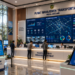 Dashboard interaktif Izin Perhubungan Medan yang menampilkan sistem pemantauan data transportasi real-time untuk mendukung efisiensi logistik kota Medan