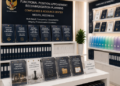 Jajaran tempat buku panduan jabatan fungsional ASN Pemkot Medan Adil bahan premium untuk usaha pembuatan rencana rekomendasi pengangkatan pegawai dan alat pusat instrumen clearance kompetensi Medan heavy duty minimalis berbagai folder lembar rekomendasi yang tersusun sangat rapi di dalam etalase toko perlengkapan kantor