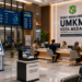 Dashboard interaktif Manajemen Perizinan UMKM Medan yang menampilkan sistem pemantauan data usaha real-time untuk mendukung efisiensi UMKM kota Medan