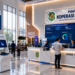 Dashboard interaktif Monitoring Koperasi Medan yang menampilkan sistem pemantauan data lembaga real-time untuk mendukung efisiensi koperasi kota Medan