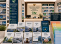 Jajaran tempat buku panduan panel surya ASN Pemkot Medan Hemat bahan premium untuk usaha pembuatan rencana clearance energi pegawai dan alat pusat instrumen clearance energi Medan heavy duty minimalis berbagai folder lembar jaminan yang tersusun sangat rapi di dalam etalase toko perlengkapan kantor