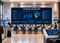 Dashboard interaktif Pemilihan Jurusan SNBP yang menampilkan alur penentuan prodi siswa real-time untuk mendukung efisiensi pendaftaran kota Medan.