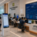 Dashboard interaktif Pendaftaran Seleksi Mandiri yang menampilkan alur agenda registrasi real-time untuk mendukung efisiensi pendaftaran kota Medan.