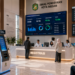 Dashboard interaktif Pendaftaran Tes Universitas yang menampilkan alur agenda registrasi real-time untuk mendukung efisiensi pendaftaran kota Medan.