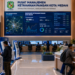 Dashboard interaktif Penguatan Ketahanan Pangan Medan yang menampilkan sistem pemantauan data distribusi real-time untuk mendukung efisiensi ketahanan pangan kota Medan