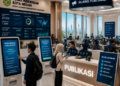 Dashboard interaktif Pengumuman Hasil Mandiri yang menampilkan alur publikasi lulus real-time untuk mendukung efisiensi pendaftaran kota Medan.
