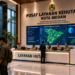 Dashboard interaktif Perizinan Kehutanan Medan yang menampilkan sistem pemantauan data rimba real-time untuk mendukung efisiensi kehutanan kota Medan