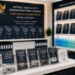 Jajaran tempat buku panduan perjalanan dinas ASN Pemkot Medan Bersih bahan premium untuk usaha pembuatan rencana monitoring perjalanan pegawai dan alat pusat instrumen validasi biaya Medan heavy duty minimalis berbagai folder lembar verifikasi yang tersusun sangat rapi di dalam etalase toko perlengkapan kantor