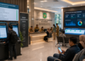 Dashboard interaktif Persyaratan Pendaftaran Siswa yang menampilkan alur kelengkapan dokumen real-time untuk mendukung efisiensi pendaftaran kota Medan.