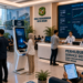 Dashboard interaktif Platform Digital Izin Transportasi yang menampilkan sistem pemantauan data armada real-time untuk mendukung efisiensi transportasi kota Medan