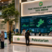 Dashboard interaktif Platform Mantap Izin Hutan yang menampilkan sistem pemantauan data penghijauan real-time untuk mendukung efisiensi kehutanan kota Medan