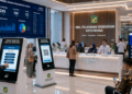Dashboard interaktif Platform Unggul Izin Medis yang menampilkan sistem pemantauan data fasilitas real-time untuk mendukung efisiensi kesehatan kota Medan