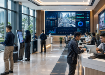 Dashboard interaktif Portal Akurat Izin Transit yang menampilkan sistem pemantauan data angkutan real-time untuk mendukung efisiensi transportasi kota Medan.