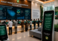 Dashboard interaktif Portal Andalan Izin Koperasi yang menampilkan sistem pemantauan data simpanan real-time untuk mendukung efisiensi koperasi kota Medan