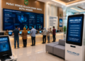 Dashboard interaktif Portal Andalan Izin Usaha yang menampilkan sistem pemantauan data mikro real-time untuk mendukung efisiensi UMKM kota Medan