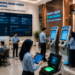 Dashboard interaktif Portal Sigap Izin Energi yang menampilkan sistem pemantauan data voltase real-time untuk mendukung efisiensi ketenagalistrikan kota Medan