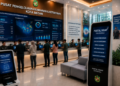 Dashboard interaktif Portal Sigap Izin Patroli yang menampilkan sistem pemantauan data penjagaan real-time untuk mendukung efisiensi keamanan kota Medan