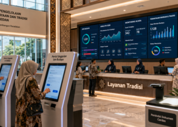 Dashboard interaktif Portal Unggulan Izin Budaya yang menampilkan sistem pemantauan data seni real-time untuk mendukung efisiensi kebudayaan kota Medan.