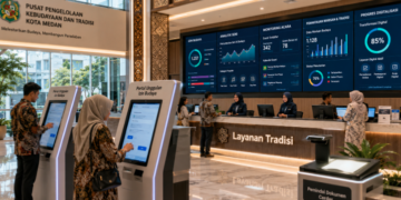 Dashboard interaktif Portal Unggulan Izin Budaya yang menampilkan sistem pemantauan data seni real-time untuk mendukung efisiensi kebudayaan kota Medan.