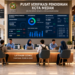 Dashboard interaktif Prosedur Validasi Peserta yang menampilkan alur verifikasi identitas pendaftar real-time untuk mendukung efisiensi pendaftaran kota Medan.