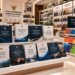 Jajaran tempat buku panduan rencana pengembangan kompetensi ASN bahan premium untuk usaha peningkatan keahlian tugas pegawai dan alat pusat instrumen bangkom Medan heavy duty minimalis berbagai folder diklat pegawai yang tersusun sangat rapi di dalam etalase toko perlengkapan kantor