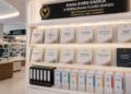 Jajaran tempat buku panduan sasaran kinerja pegawai ASN bahan premium untuk usaha penyusunan target kerja pegawai dan alat pusat instrumen skp Medan heavy duty minimalis berbagai folder matriks peran yang tersusun sangat rapi di dalam etalase toko perlengkapan kantor