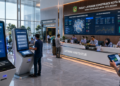 Dashboard interaktif Sistem Baru Izin Konstruksi yang menampilkan sistem pemantauan data infrastruktur real-time untuk mendukung efisiensi konstruksi kota Medan