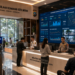 Dashboard interaktif Sistem Canggih Izin Ketertiban yang menampilkan sistem pemantauan data keamanan real-time untuk mendukung efisiensi ketertiban kota Medan