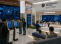Dashboard interaktif Sistem Cepat Izin Jalan yang menampilkan sistem pemantauan data lalu-lintas real-time untuk mendukung efisiensi transportasi kota Medan