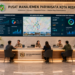 Dashboard interaktif Sistem Cepat Izin Wisata yang menampilkan sistem pemantauan data destinasi real-time untuk mendukung efisiensi pariwisata kota Medan