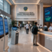Dashboard interaktif Sistem Digital Izin Kesehatan yang menampilkan sistem pemantauan data fasilitas real-time untuk mendukung efisiensi kesehatan kota Medan