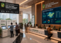 Dashboard interaktif Sistem Digital Izin Perkebunan yang menampilkan sistem pemantauan data komoditas real-time untuk mendukung efisiensi perkebunan kota Medan