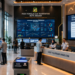 Dashboard interaktif Sistem Efisien Izin Trayek yang menampilkan sistem pemantauan data armada real-time untuk mendukung efisiensi transportasi kota Medan