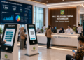 Dashboard interaktif Sistem Maju Izin Sosial yang menampilkan sistem pemantauan data bantuan real-time untuk mendukung efisiensi sosial kota Medan